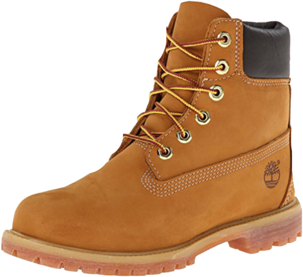 Timbs Freetoedit - Timberland Womens 6-inch Premium Boot, Wheat Nubuck, (603x552), Png Download