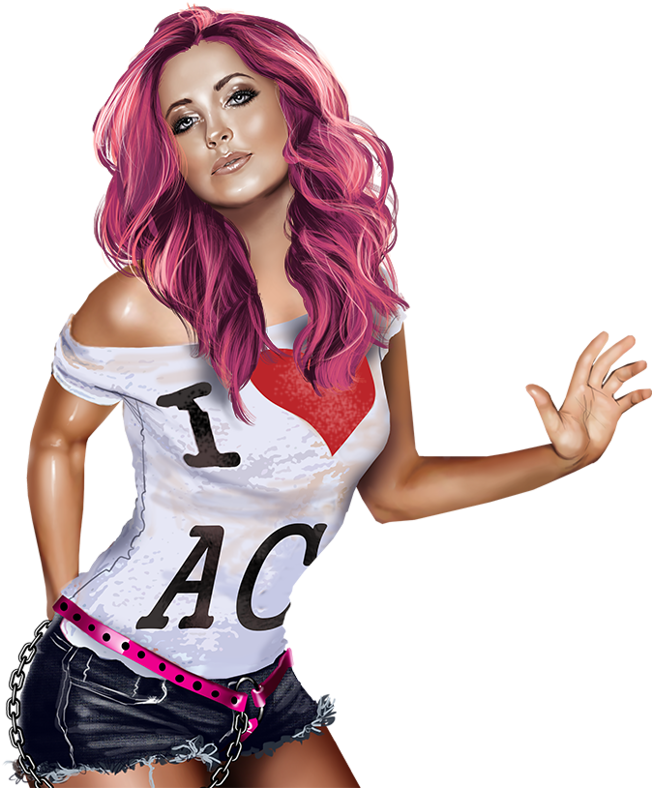 Girls Png Images Free Download Girl Png Woman Png - Illustratie Girls Mix Violika_1 (651x800), Png Download