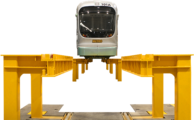 Rail Lift - Light Rail Elevation (700x467), Png Download