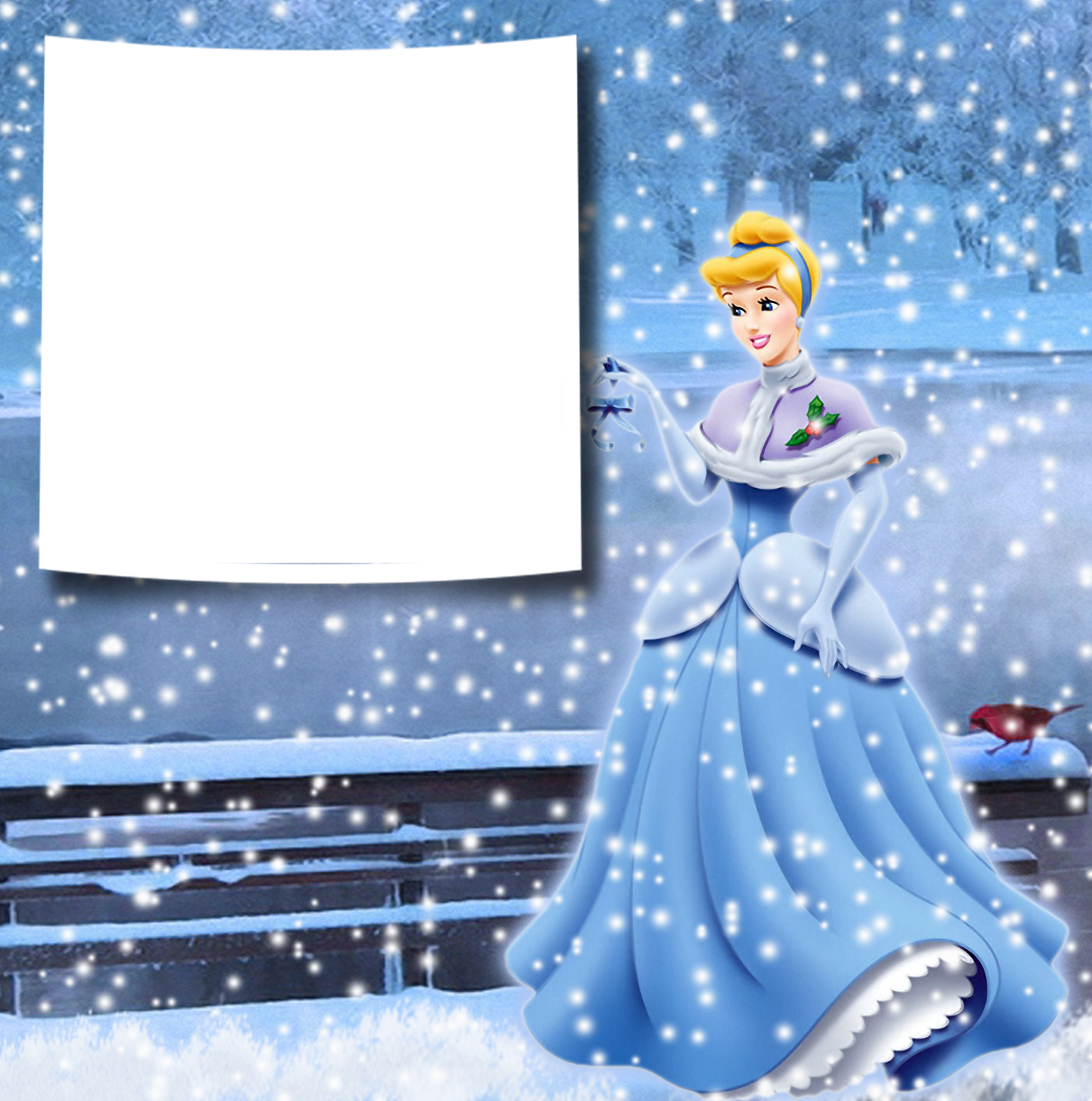 Bingkai Princess Cinderella (1564x1577), Png Download