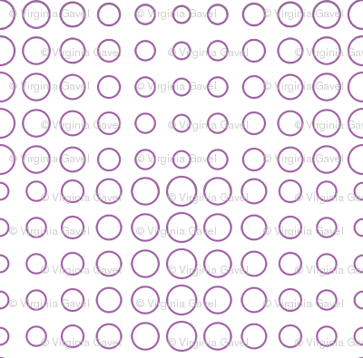 Small Circles Purple - Purple (400x395), Png Download