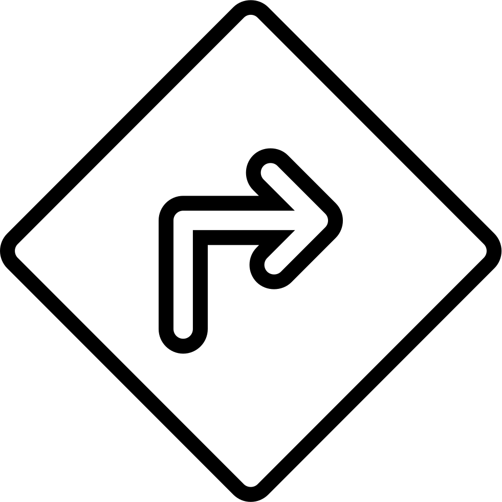 Turn Right White Arrow Comments - Icon (981x980), Png Download