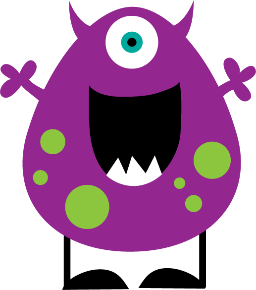 Jpg Freeuse Download Clip Art Pictures Clipartix - Cute Monster Clipart (517x585), Png Download