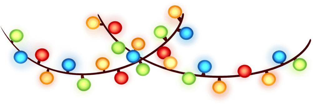 Christmas Lights Png Image Mart - Transparent Christmas Lights Png (1024x429), Png Download