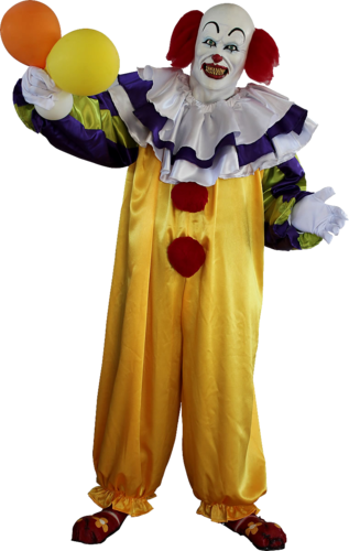 Pennywise The It Clown Costume Only - Carnival Theme Party Costume Ideas (317x500), Png Download