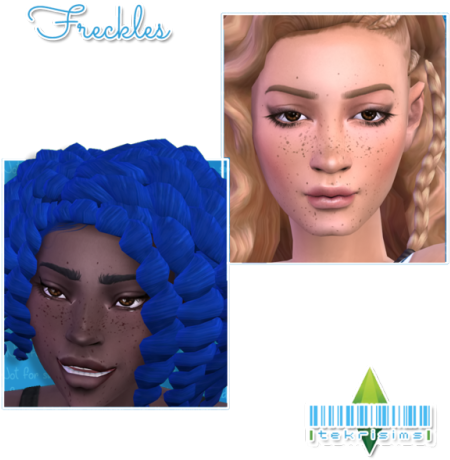 Freckles - Visit - Girl (500x500), Png Download