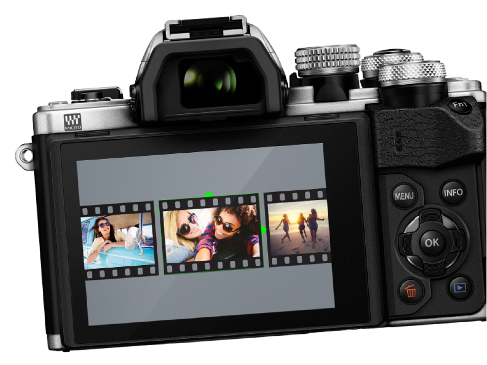 A Videographer's Dream - Olympus Om-d E-m10 Digital Camera (1000x750), Png Download