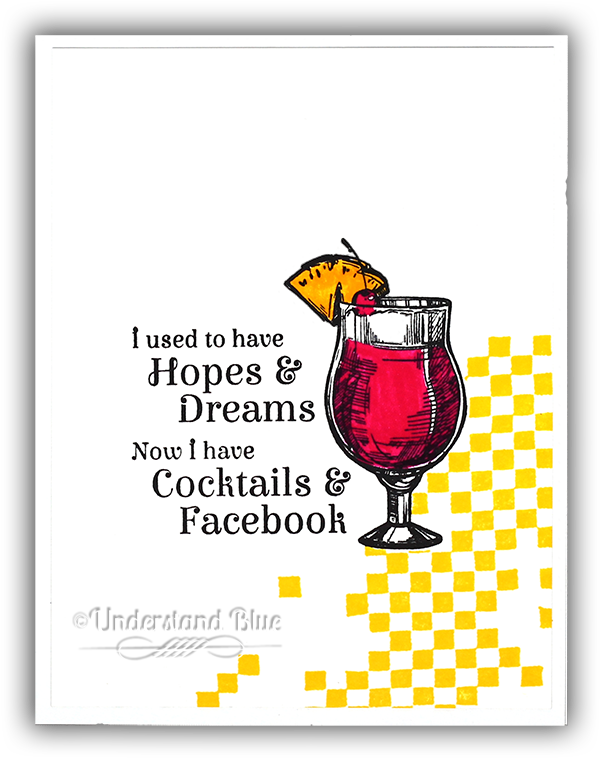 Cocktails & Fb Card By Understand Blue - Tapete Para Caixa De Areia (650x801), Png Download