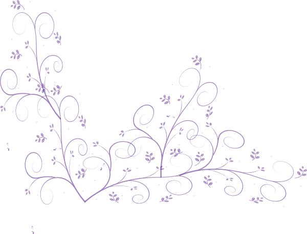 How To Set Use Purple Flower Vine Clipart (600x459), Png Download
