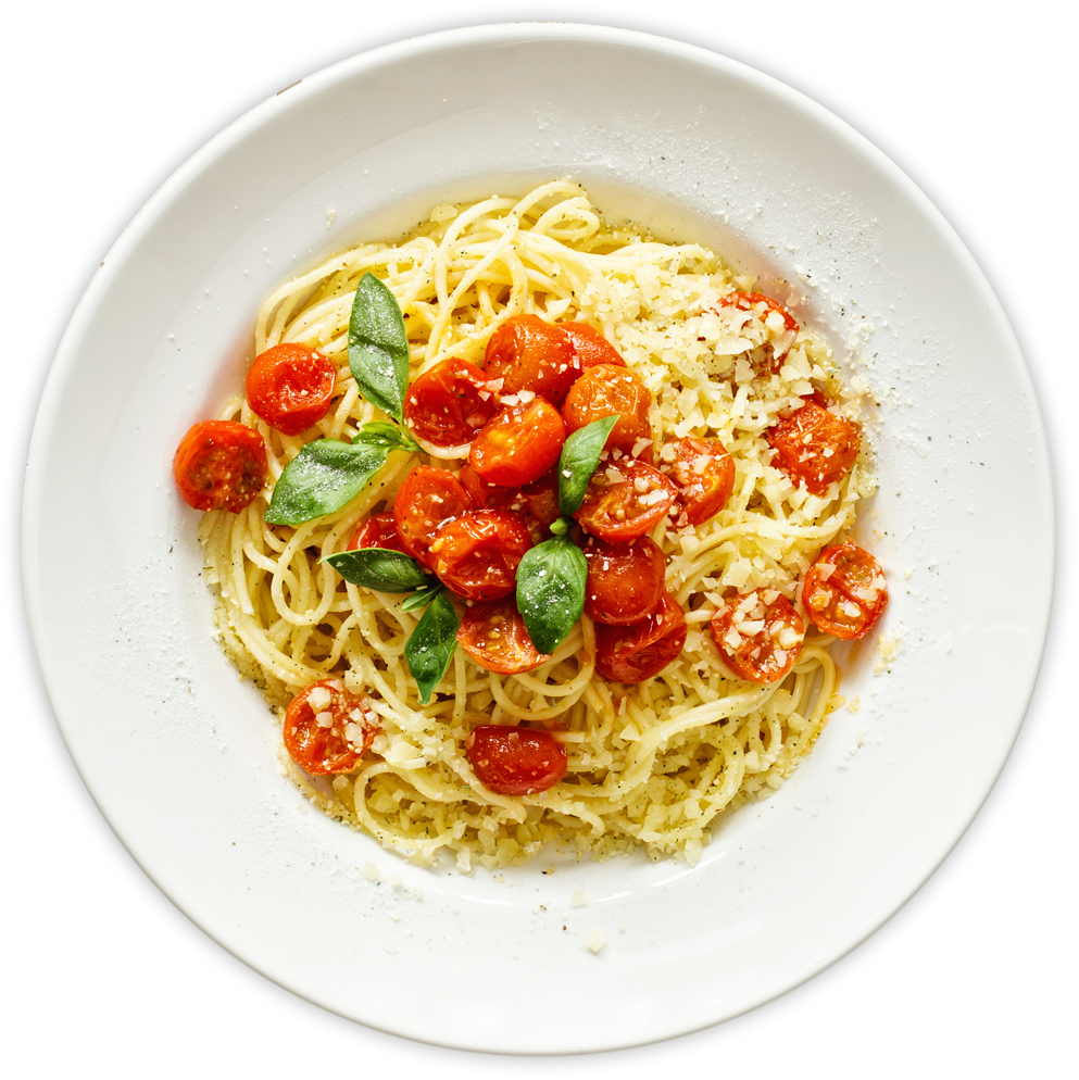 Pasta Png Photo - Food Landing Page Design (993x994), Png Download