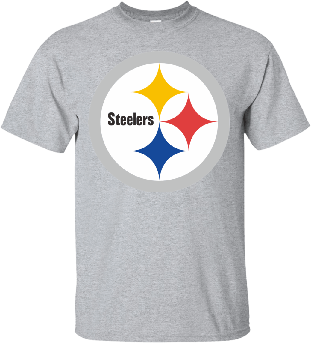Pittsburgh Steelers Logo Football Men's T-shirt - White Straight Conservative Christian (1155x1155), Png Download