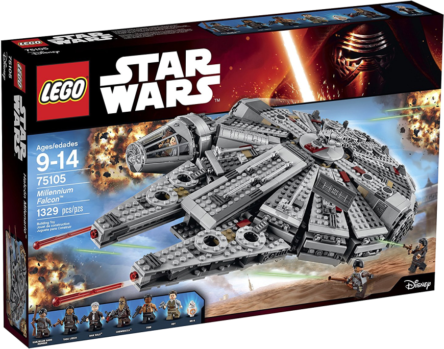 Lego Millennium Falcon 2016 (900x900), Png Download