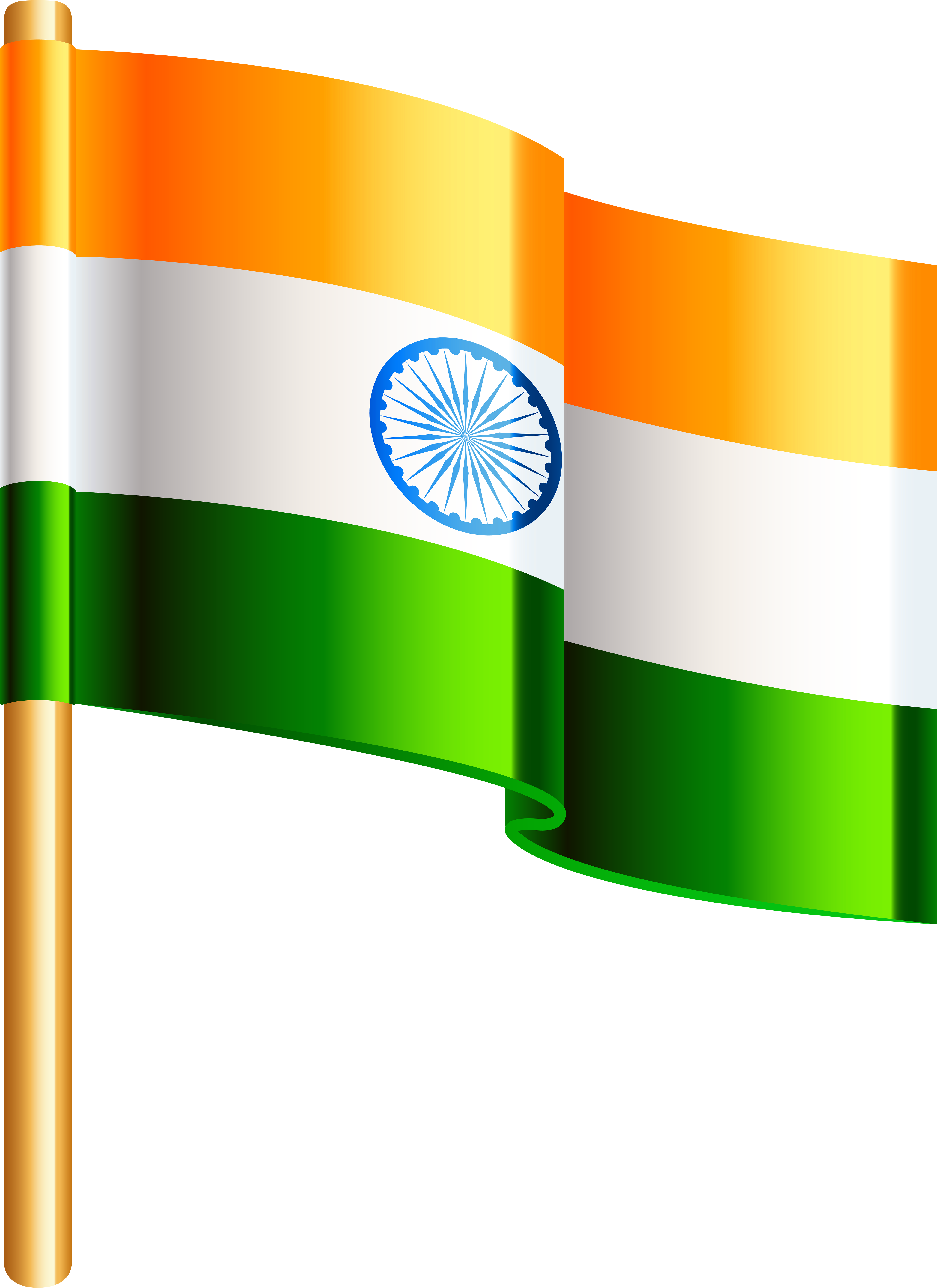 National Flag Of India Clipart (5089x7000), Png Download