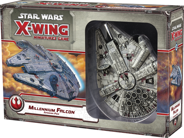 Millennium Falcon Expansion Pack - X Wing Miniature Game Millennium Falcon (600x450), Png Download