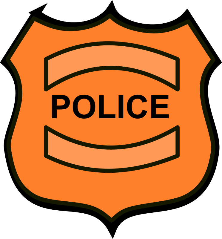 Clipart Of Police Badge (743x800), Png Download