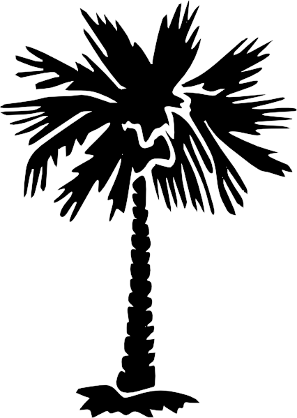 Palmetto Tree Png (426x599), Png Download