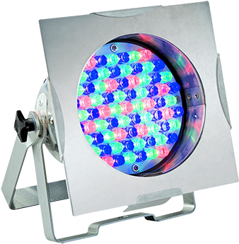 Standard Uplighting - American Dj 38p Polished Led Pro Par 38 Led Rgb Par (350x350), Png Download