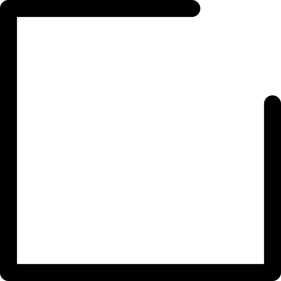 Download White Background With Black Border Clipart - Black Border With Transparent Background (900x900), Png Download