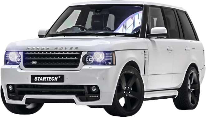 Startech Showroom - Range Rover - Range Rover Hd Png (760x400), Png Download
