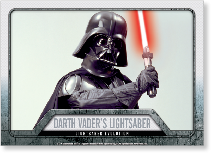 2016 Star Wars Evolution Darth Vader's Lightsaber Evolution - Darth Vader's Lightsaber (1440x975), Png Download