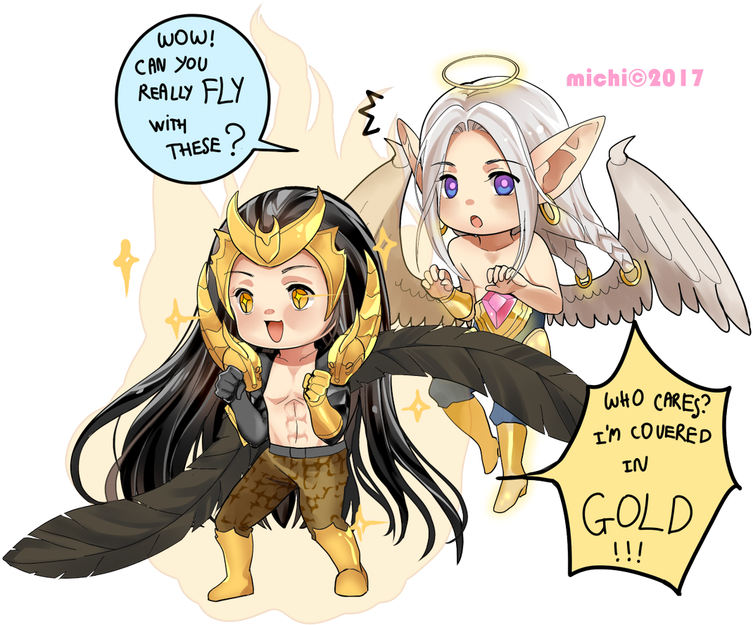 Chii On Twitter - Champions Fate Blackfeather (1200x899), Png Download