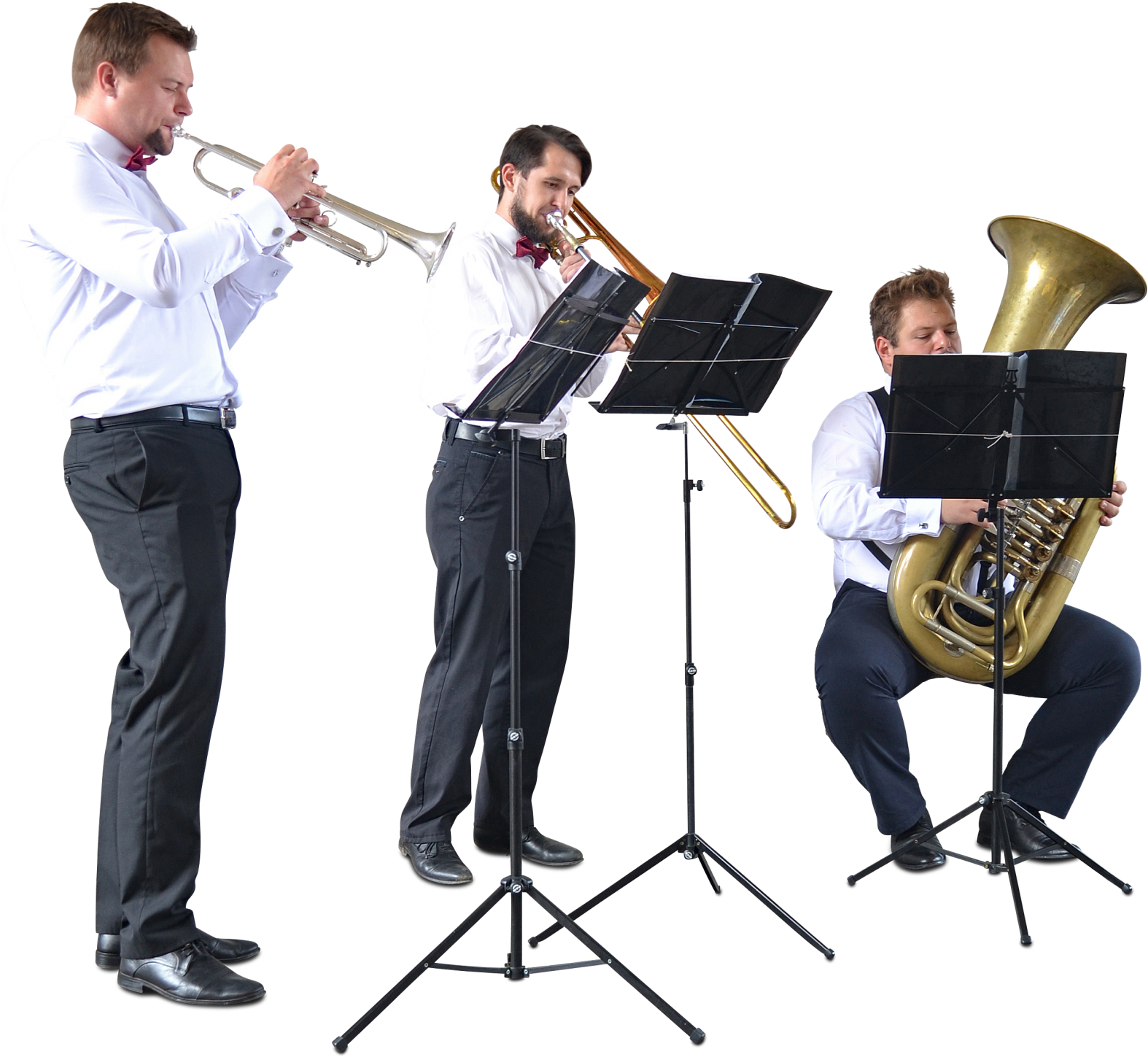 Trumpet Music Orchestra,brass Band By Mrcutout - Music People Cutouts (1600x1471), Png Download