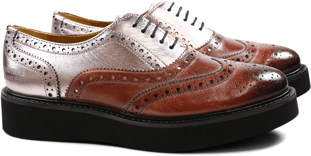 Oxford Shoes Molly 2 Classic Rose Salerno Metalic Rose - Derbies Melvin & Hamilton Molly 2 Classic Rose (1024x1024), Png Download