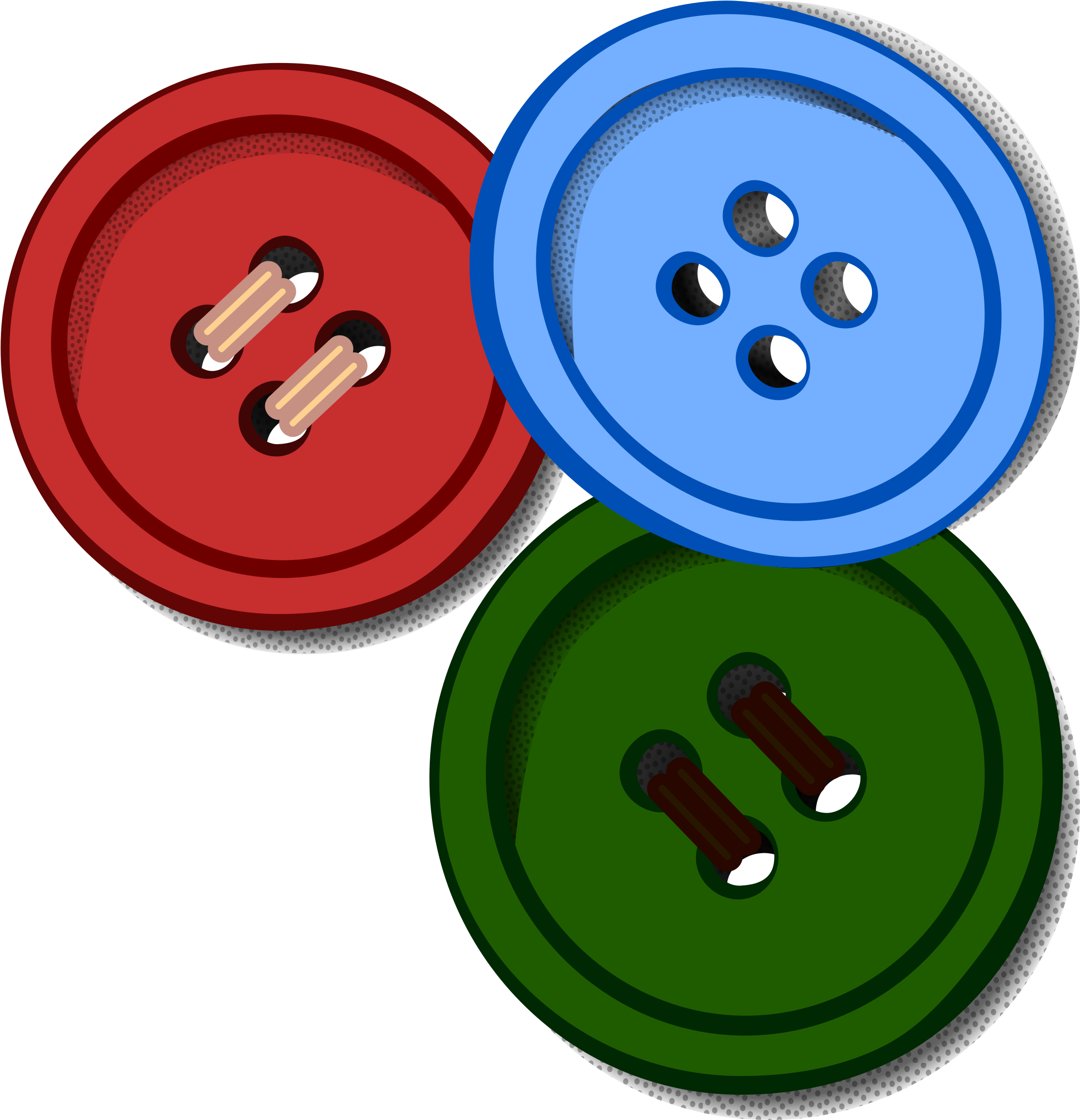 Clipart - Clipart Images Of Button (2400x2400), Png Download