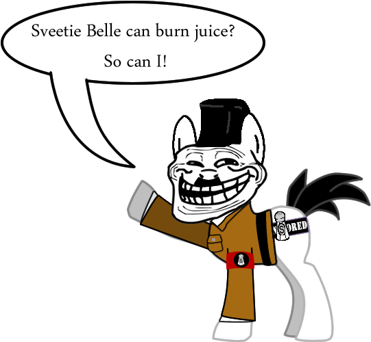 Adolf Hitler, Artist - Adolf Hitler Troll Face (550x500), Png Download