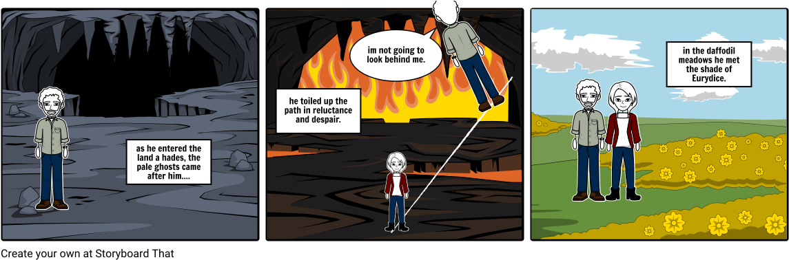 Orpheus The Great Musician - Cartoon (1164x385), Png Download