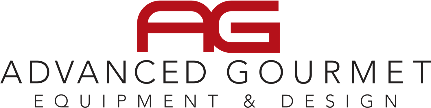 Advanced Gourmet Logo - Logo (1616x521), Png Download