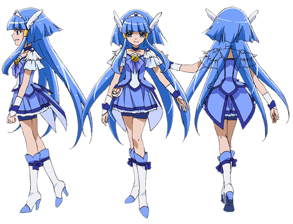 Glitter Breeze - Smile Precure Cure Beauty (620x450), Png Download