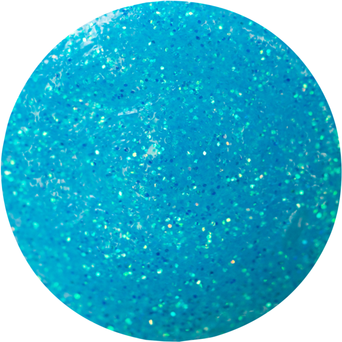 Nuvo - Glitter Drops - Blue Lagoon - 753n - Tonicstudios - Glitter Turquoise Make Up (700x700), Png Download