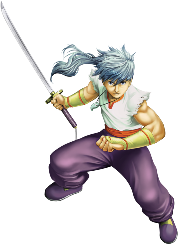Breath Of Fire Iv - Breath Of Fire 4 Sword (752x1063), Png Download
