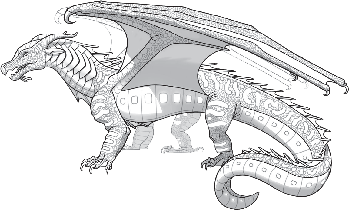 Family - Wings Of Fire Dragons Seawings (1199x776), Png Download