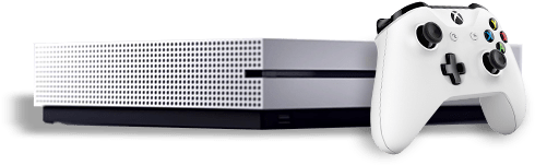 Xbox One X, Xbox One S - Microsoft Official Xbox One White Wireless Controller (496x279), Png Download