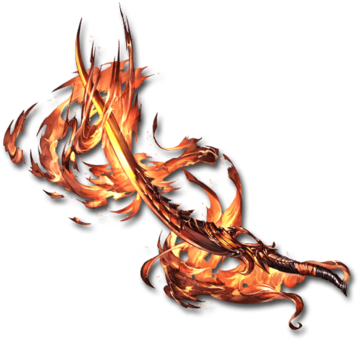 Wrathfire Longblade - ゼノイフ 刀 (462x400), Png Download