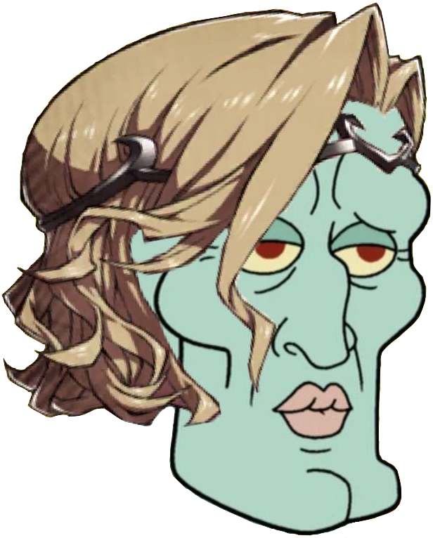 Xander, Fire Emblem Fates - Handsome Squidward (616x766), Png Download