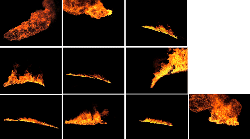 Click For Preview - Flamethrower Wall (810x450), Png Download