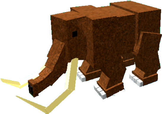 Mammoth - Mammoth Dino Sim (568x394), Png Download