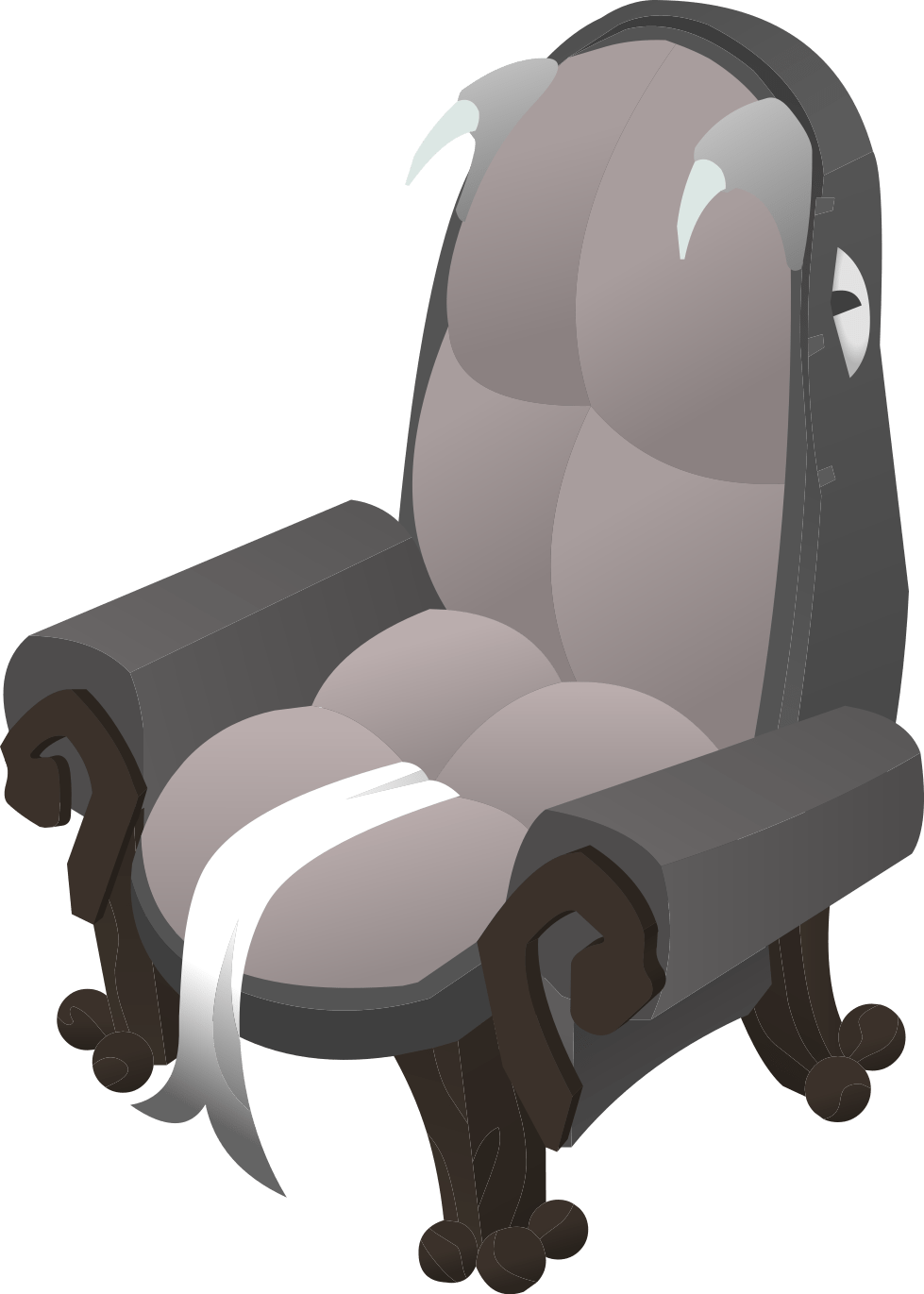 Snake Throne Black - Wiki (979x1371), Png Download