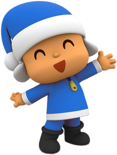 Download - Pocoyo Christmas (625x625), Png Download