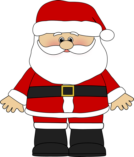 Transparent Stock Claus Clip Art Image Cool School - Christmas Clip Art Santa (426x500), Png Download