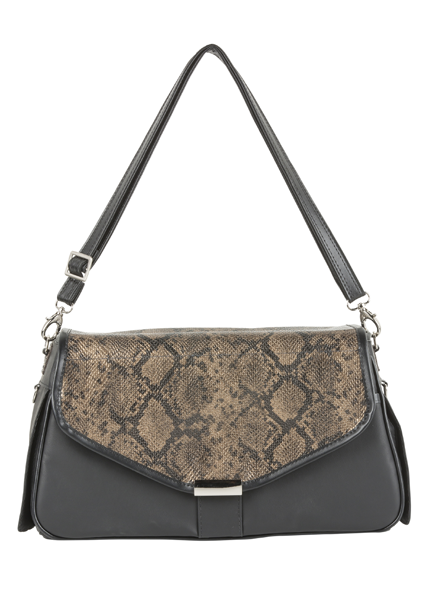 Siera Dog Bag - Petote Siera Dog Carrier Black Snake (600x600), Png Download