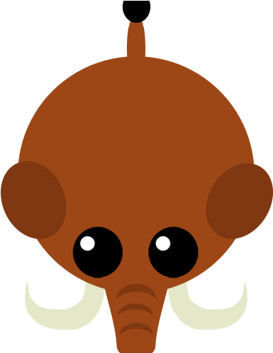 Mammoth - Mope Io Mammoth Skins (500x500), Png Download
