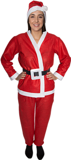 Youth Santa Suit - - Small Santa Father Christmas Child's (464x348), Png Download