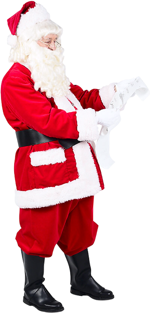 Santa Claus Png - Santa Claus Images Png (329x655), Png Download