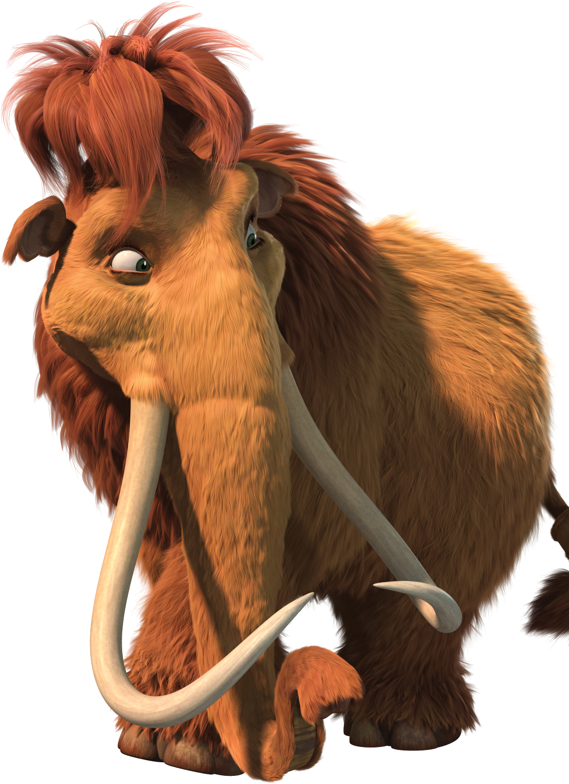 Ice Age Png - Ice Age Mammoth Ellie (1307x1794), Png Download