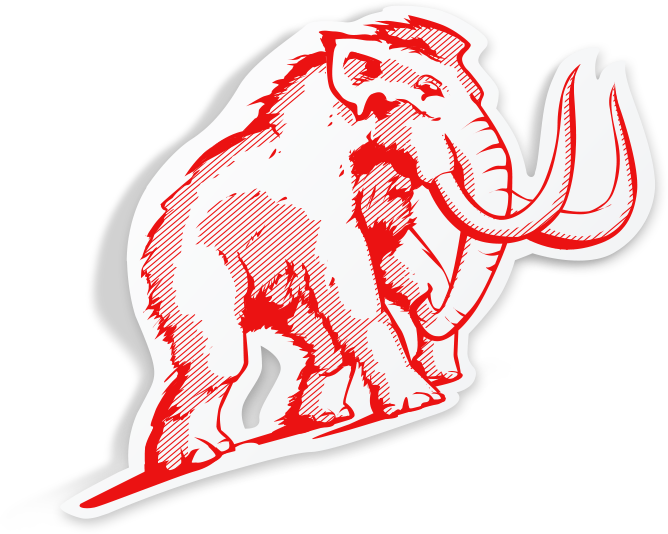 Mammoth (668x534), Png Download