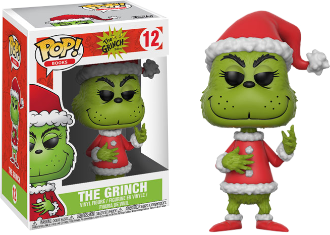 Funko Pop The Grinch (654x466), Png Download